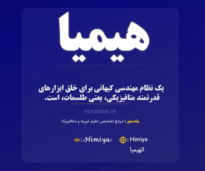 دانشنامه هیمیا