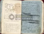 صفحه ای از کتاب بلاد جن شامل برخی از طلسم ها