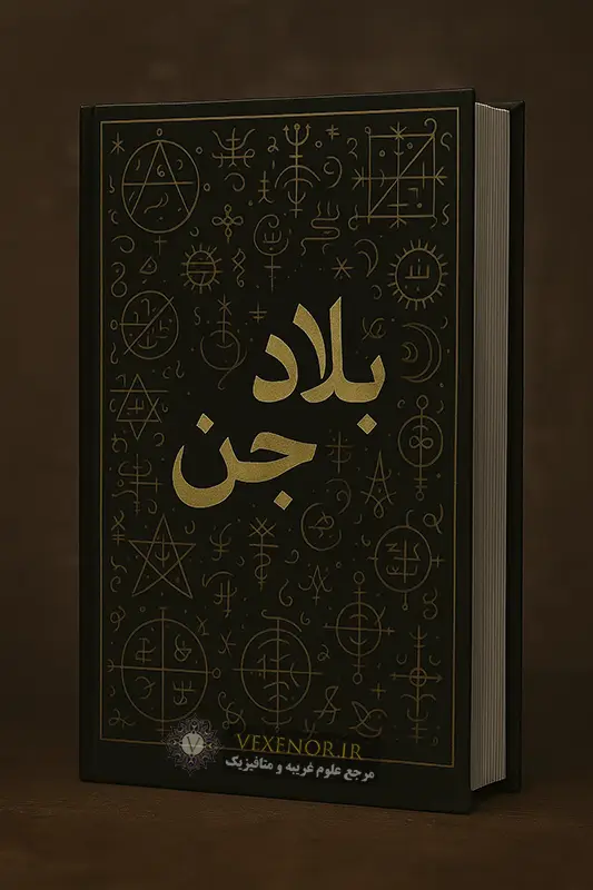 عکس جلد کتاب بلاد جن